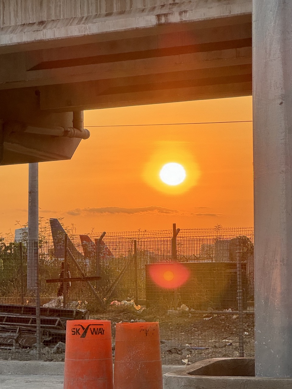 Sunset over Skyway